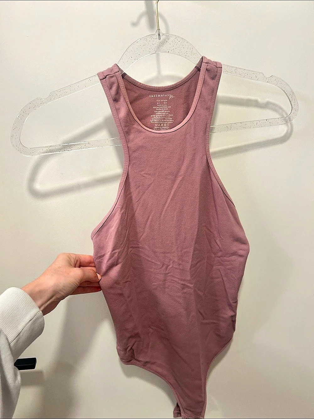 Free people intimately Pink Tank Top Size Medium Like New